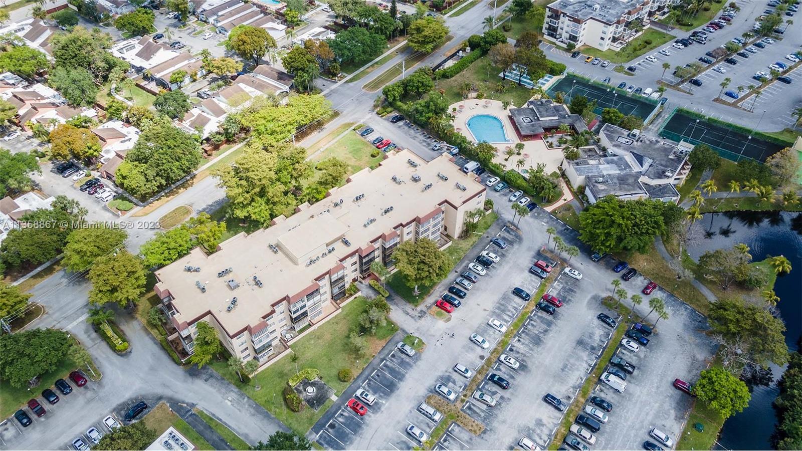 7300 Northwest 17th Street, Unit 314 Plantation, FL 33313 - Photo 25 of 30 an aerial view of a city