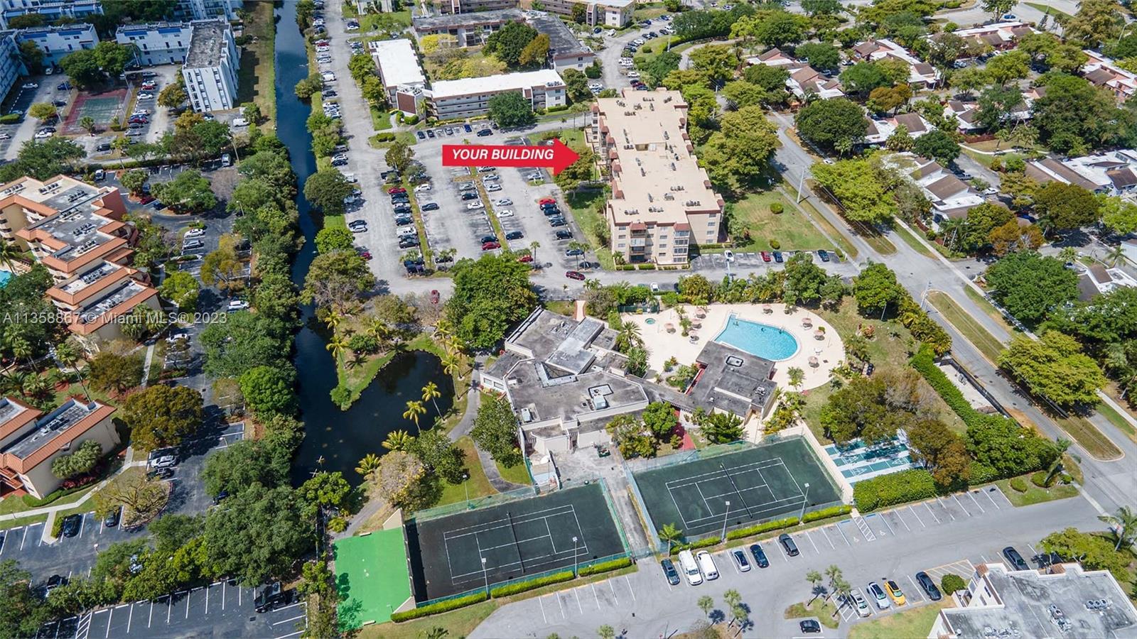7300 Northwest 17th Street, Unit 314 Plantation, FL 33313 - Photo 27 of 30 an aerial view of residential houses with outdoor space