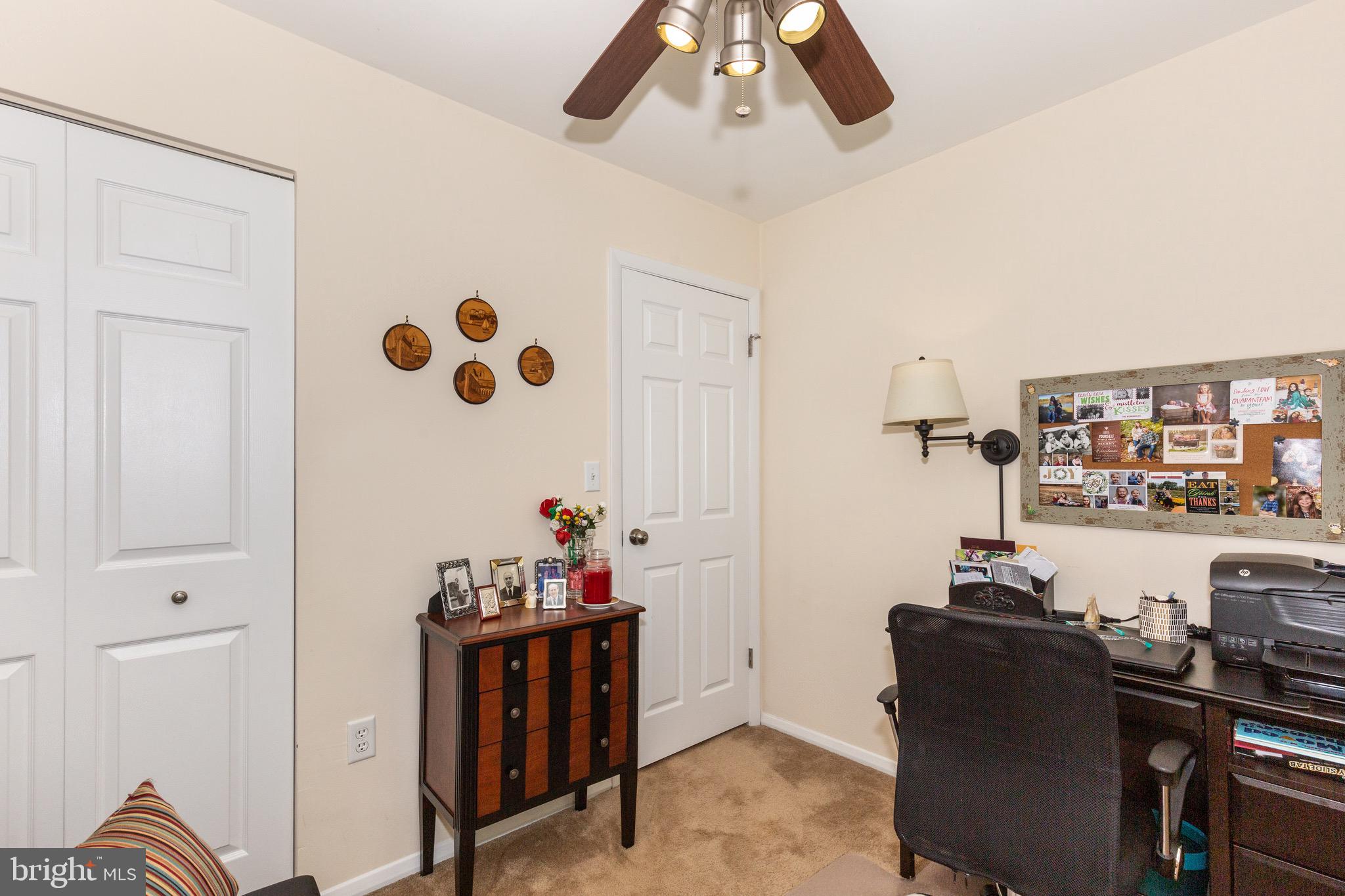 424 Logan Drive Westminster, MD 21157 - Photo 11 of 31 3rd Bedroom with ceiling fan