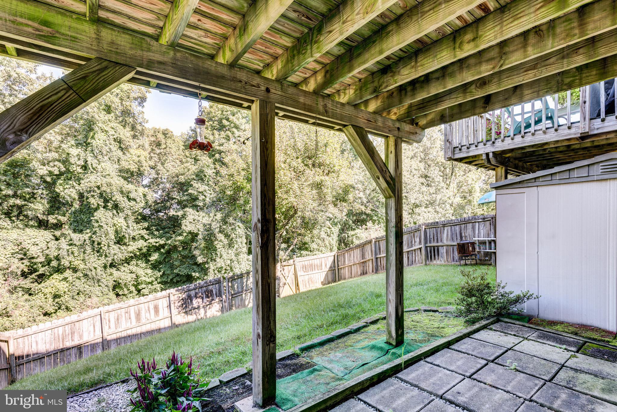 424 Logan Drive Westminster, MD 21157 - Photo 25 of 31 Patio off LL under deck next to the shed