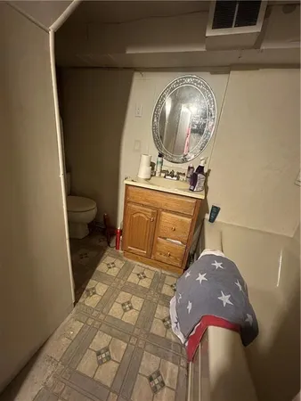 a view of storage and utility room