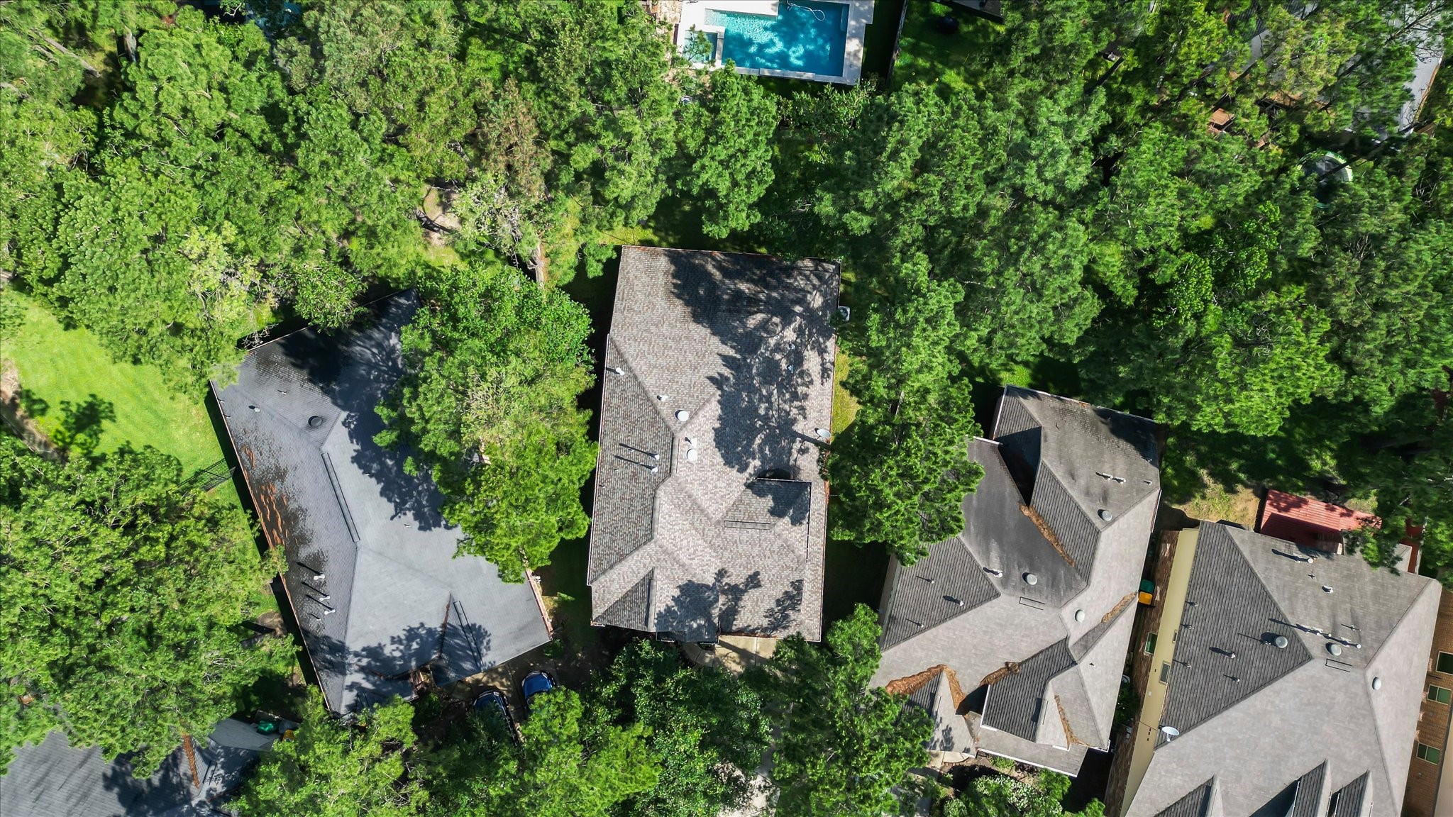 14 Painted Post Place Spring, TX 77389 - Photo 43 of 43 an aerial view of a house with outdoor space and street view