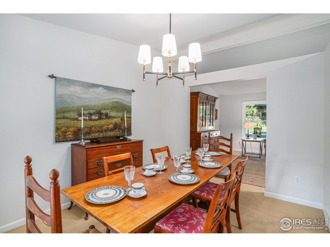 1918 Ridgewood Road Fort Collins, CO 80526 - Photo 6 of 30 Expansive dining area with plenty of room for a large table or gatherings