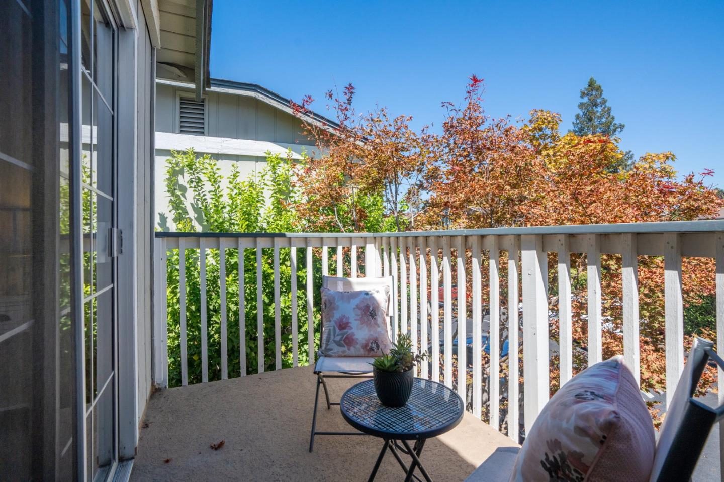 101 Redding Road, Unit B2 Campbell, CA 95008 - Photo 17 of 32 a view of a balcony with furniture