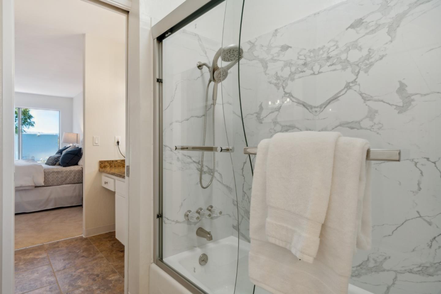 101 Redding Road, Unit B2 Campbell, CA 95008 - Photo 24 of 32 a en suite bathroom with a shower