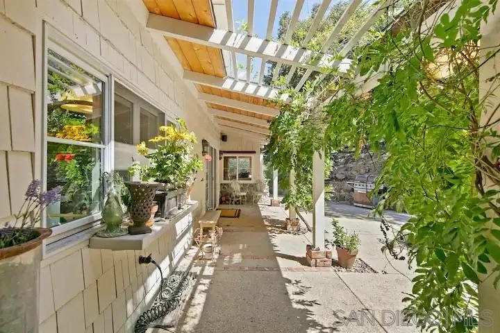 3505 Deer Lake Park Road Julian, CA 92036 - Photo 27 of 46 a view of a house with a potted plant