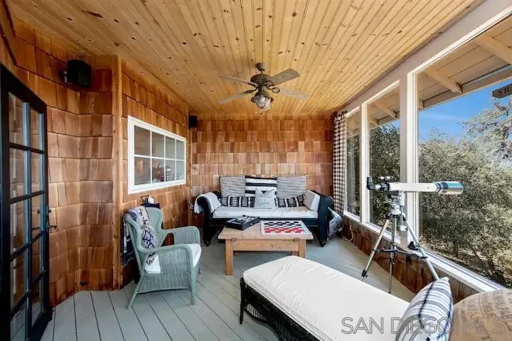 3505 Deer Lake Park Road Julian, CA 92036 - Photo 5 of 46 a outdoor space with patio the couches and a potted plant on a table