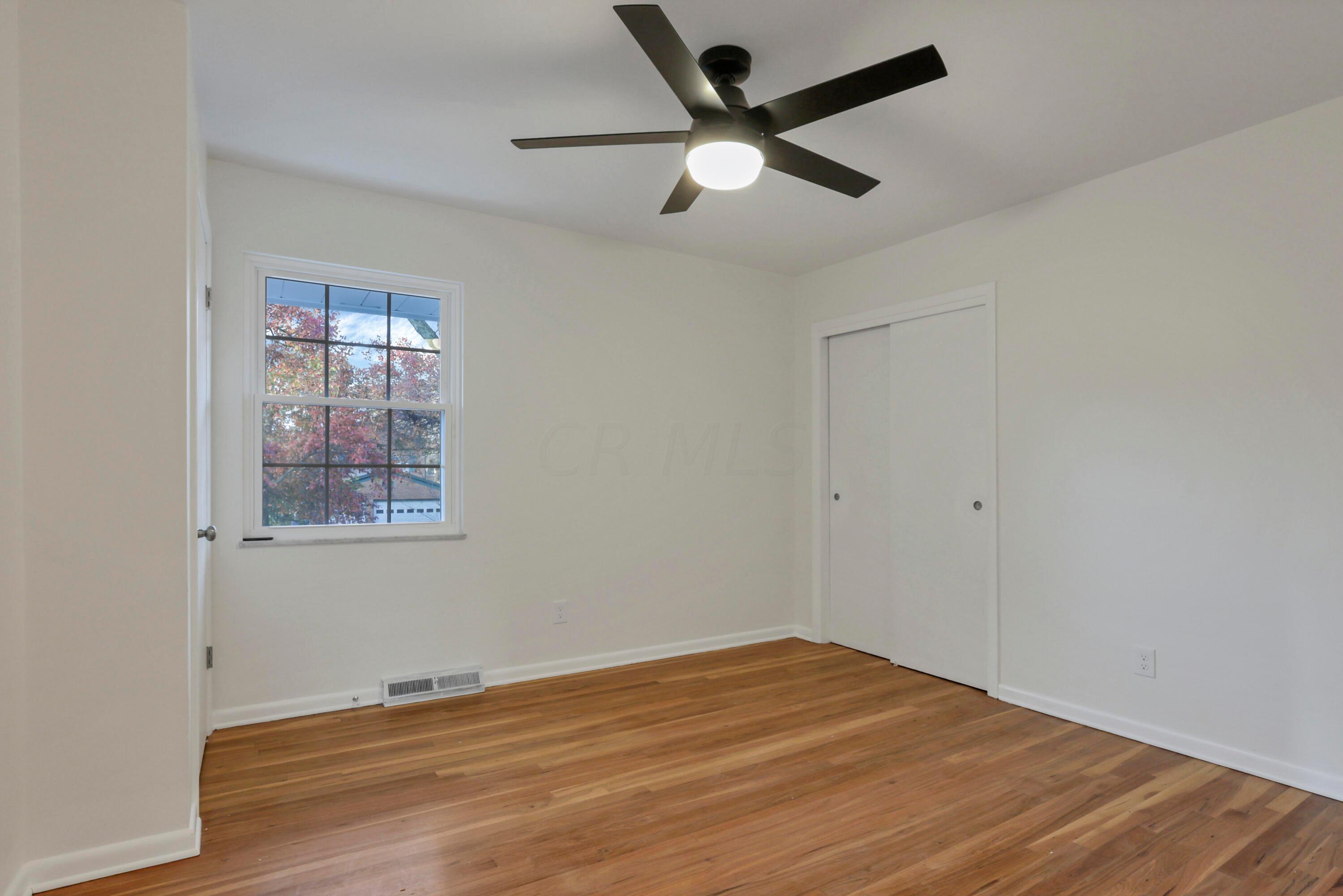 2275 Haverford Road Columbus, OH 43220 - Photo 37 of 57 The three additional bedrooms on the second floor all offer refinished hardwood floors, ceiling fans and generous closets.