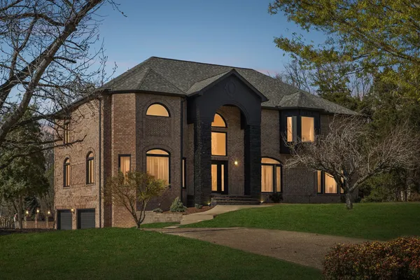 a view of a lake with outdoor space