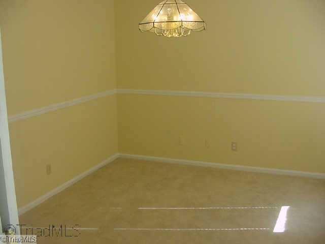 3207 Spring Mill Road Greensboro, NC 27406 - Photo 4 of 8 Dining Room. Dining Room with Fresh paint