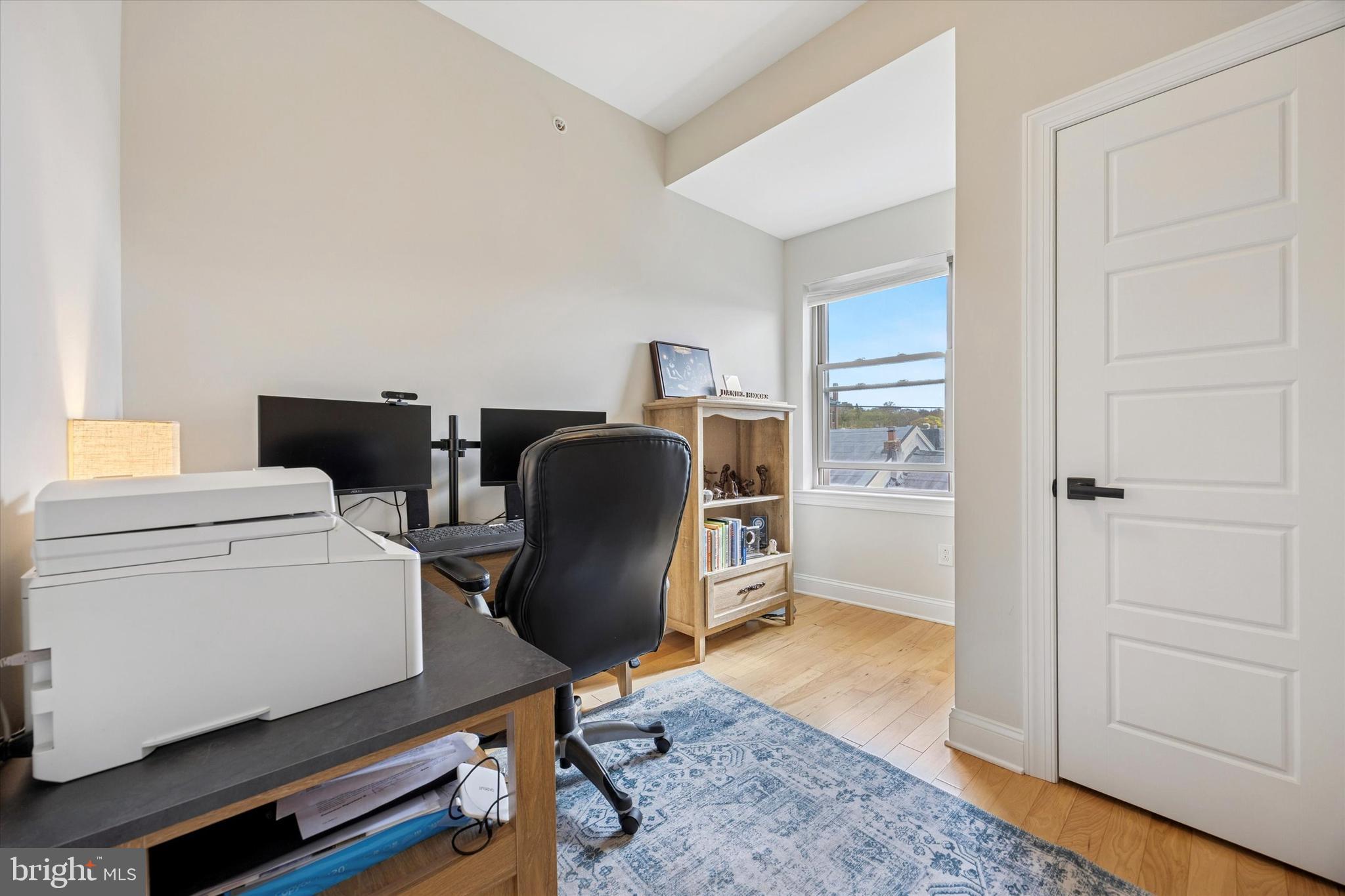 152 Carson Street Philadelphia, PA 19127 - Photo 20 of 33 a view of a workspace with furniture and a window