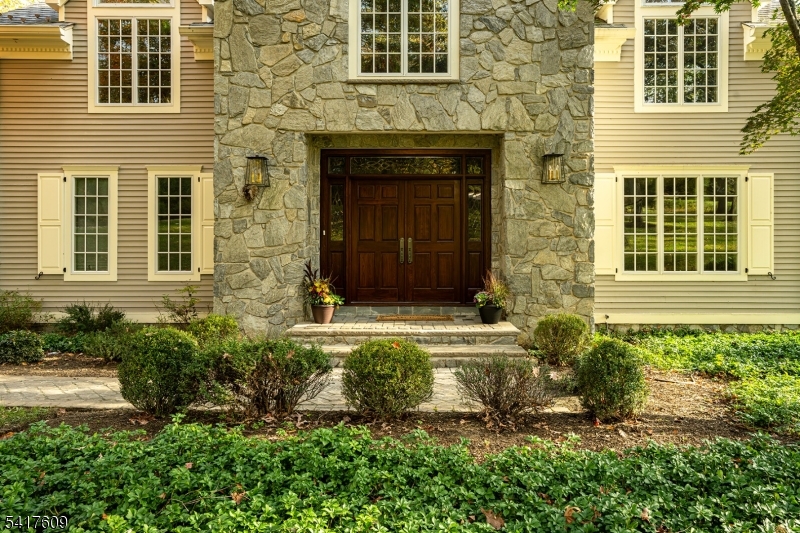 2 Cobblefield Road Mendham, NJ 07945 - Photo 49 of 50 a front view of a house with a yard