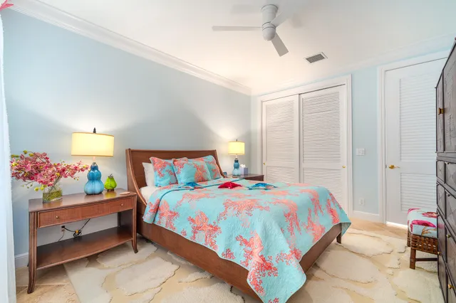 a view of a backyard with a garden