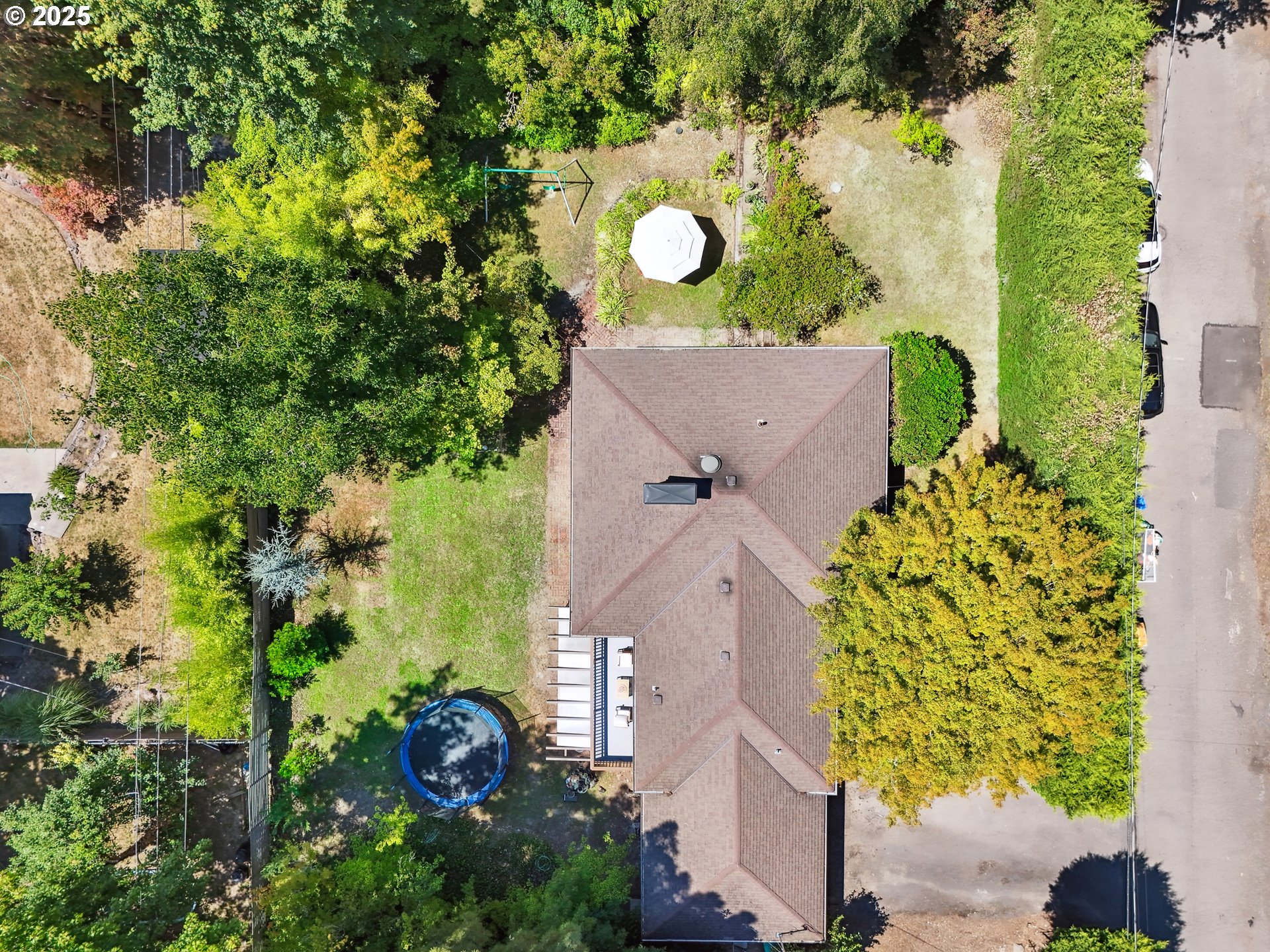 5820 Southwest Miles Court Portland, OR 97219 - Photo 47 of 48 an aerial view of a house
