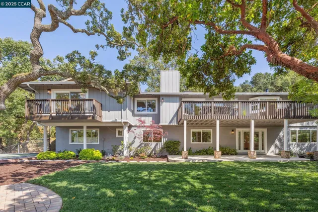 front view of house with a yard