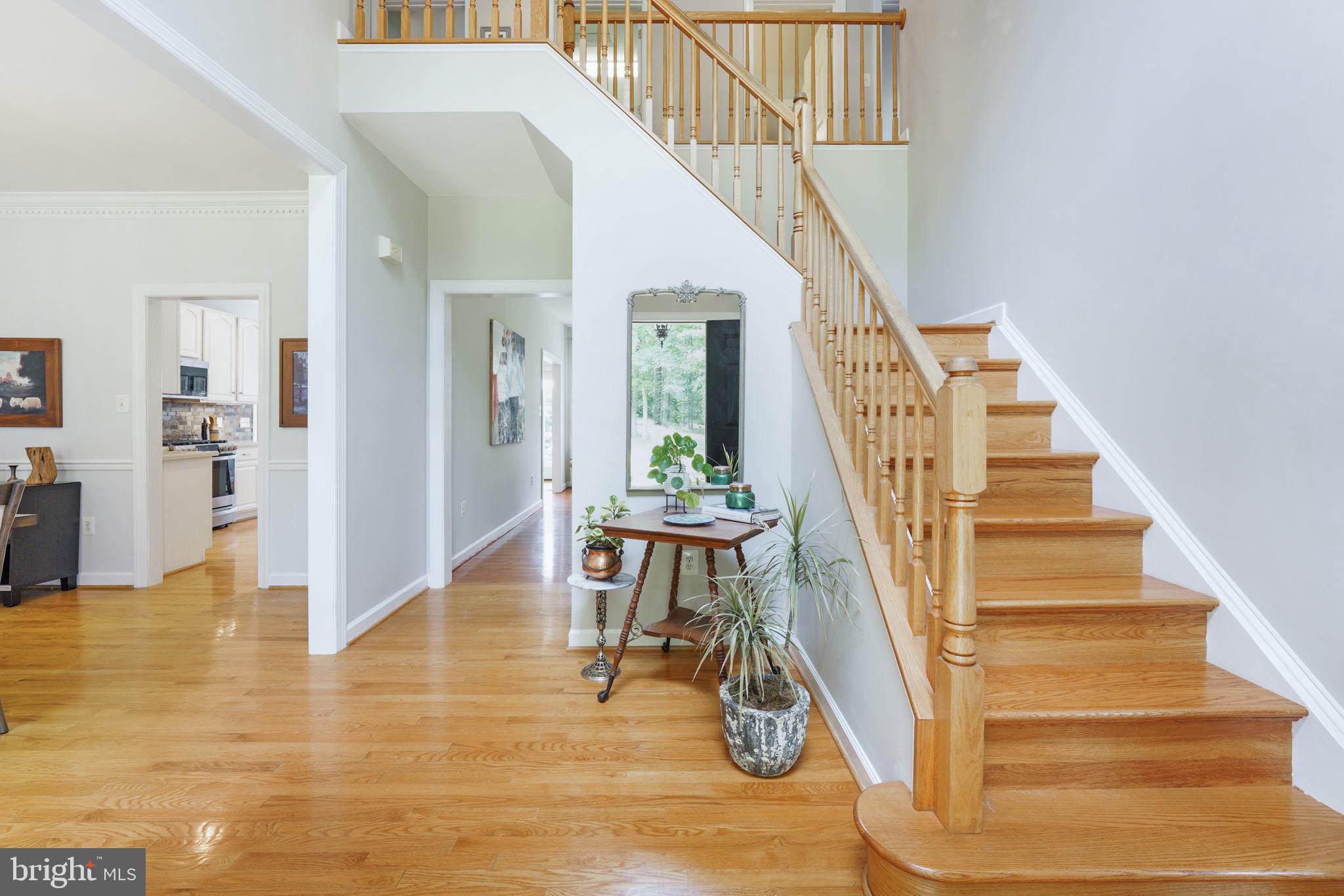 7163 Pine Ridge Road Marshall, VA 20115 - Photo 11 of 66 2-Story Foyer Opens to Living/Dining/Family Rooms