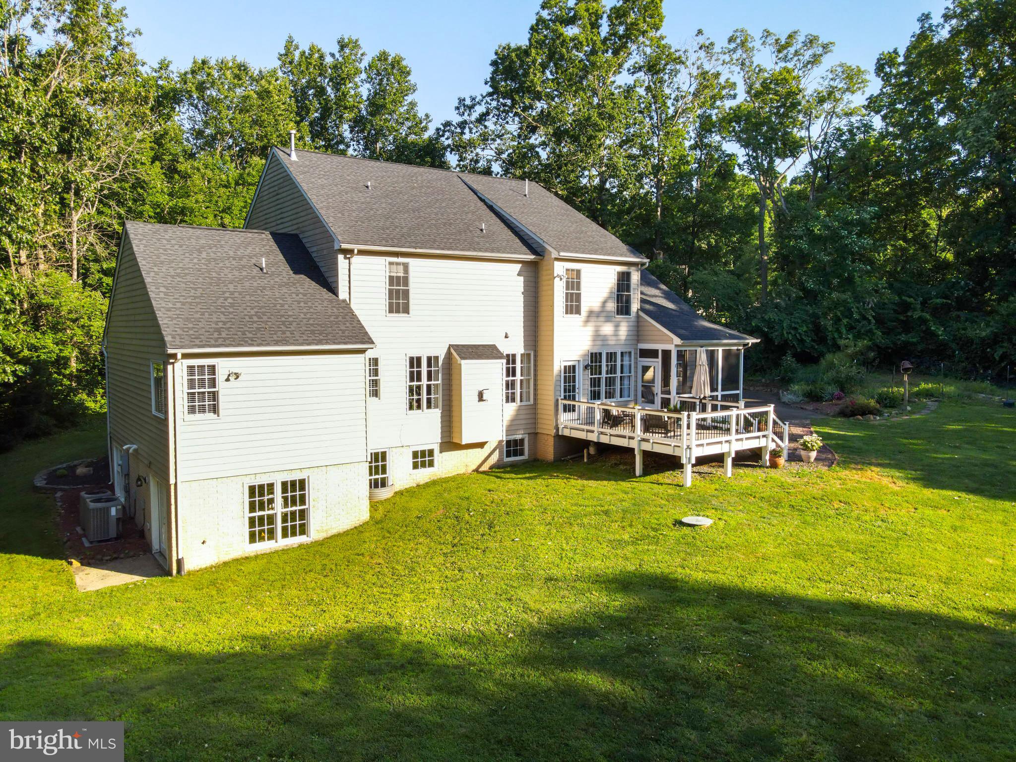 7163 Pine Ridge Road Marshall, VA 20115 - Photo 54 of 66 Lower Level w/Sunlit Walk-Out Elevation & Windows