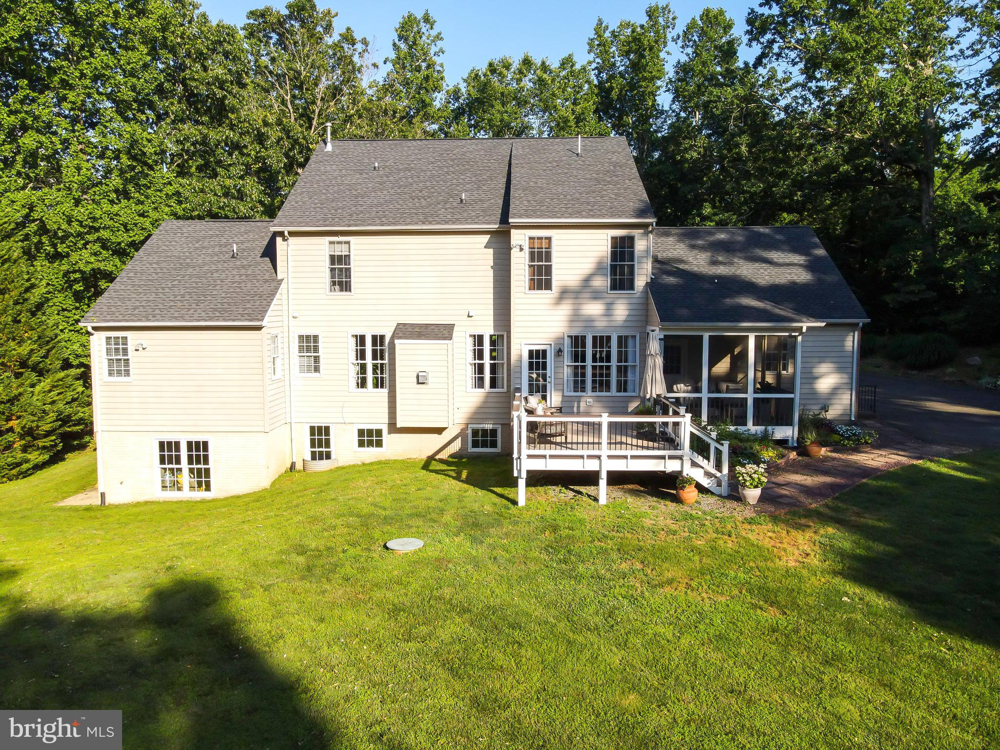 7163 Pine Ridge Road Marshall, VA 20115 - Photo 56 of 66 View of Back of Home & Amazing Backyard Retreat