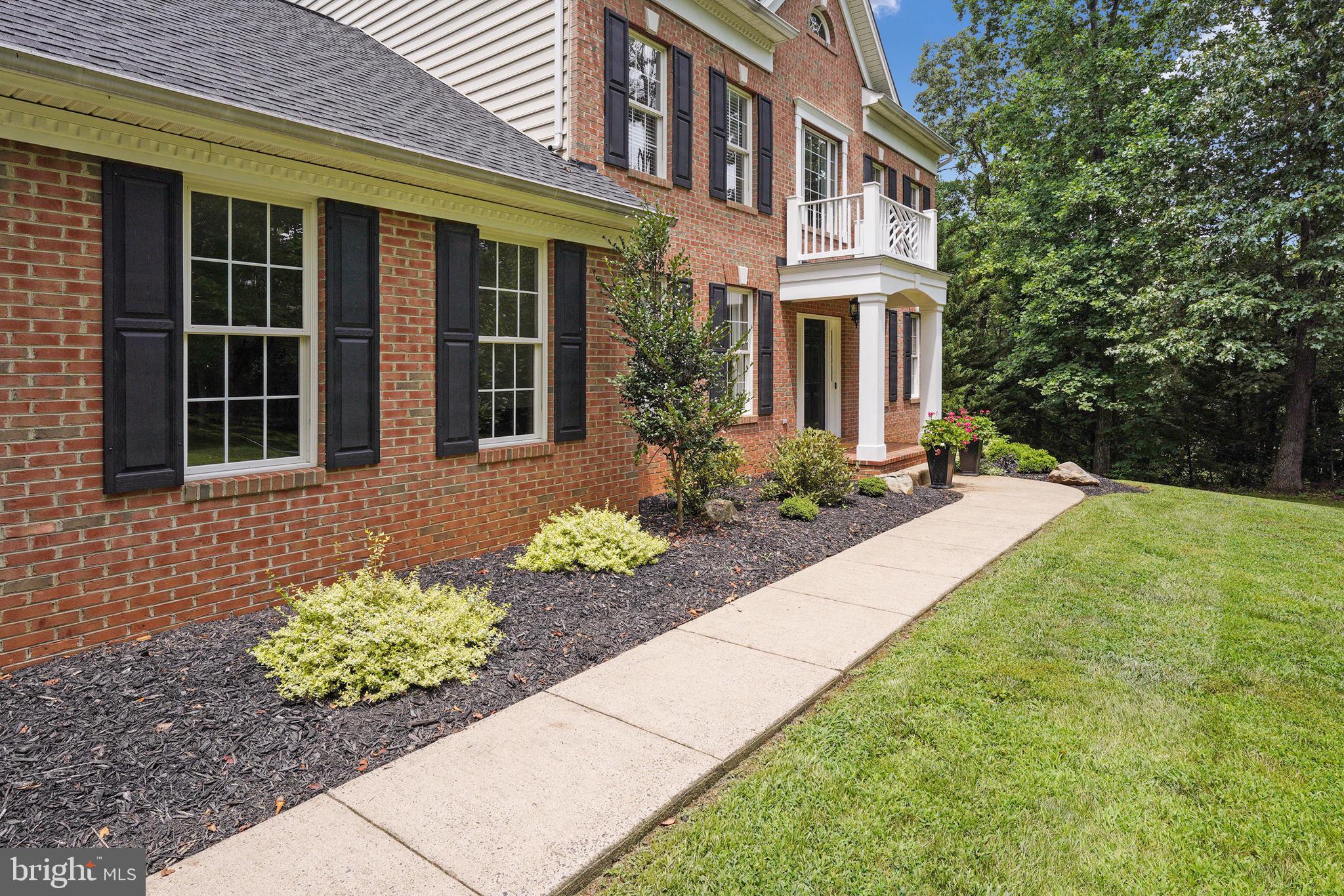 7163 Pine Ridge Road Marshall, VA 20115 - Photo 9 of 66 Front Walkway Leads to Pristine 5BR/3.55BA Home