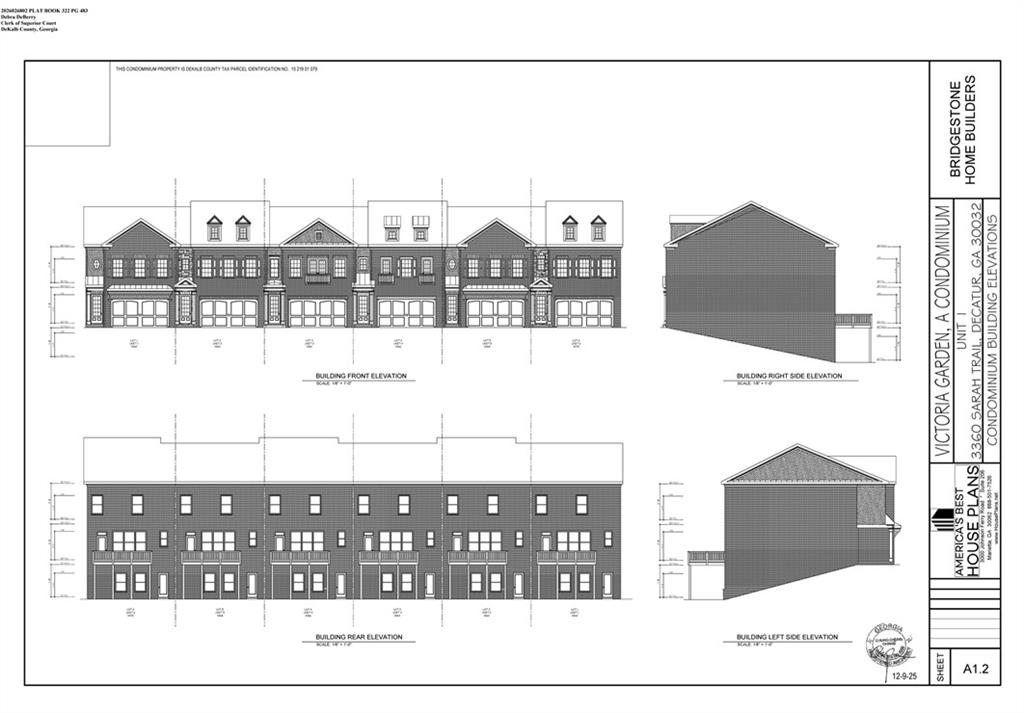 3360 Sarah Trail, Unit 1 Decatur, GA 30032 - Photo 41 of 41 a picture of floor plan