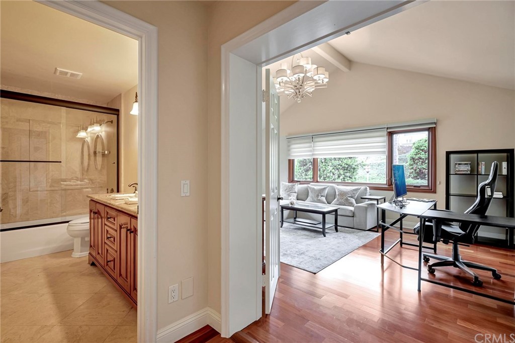 14 Camberley Laguna Niguel, CA 92677 - Photo 67 of 69 a view of a livingroom with furniture window and wooden floor