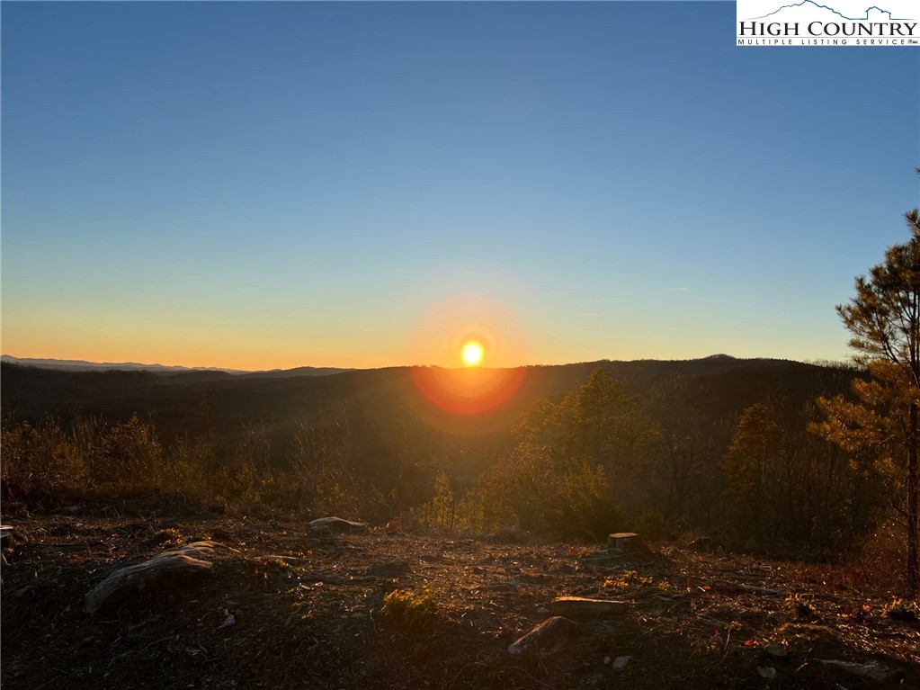 a view of outdoor space and mountain view