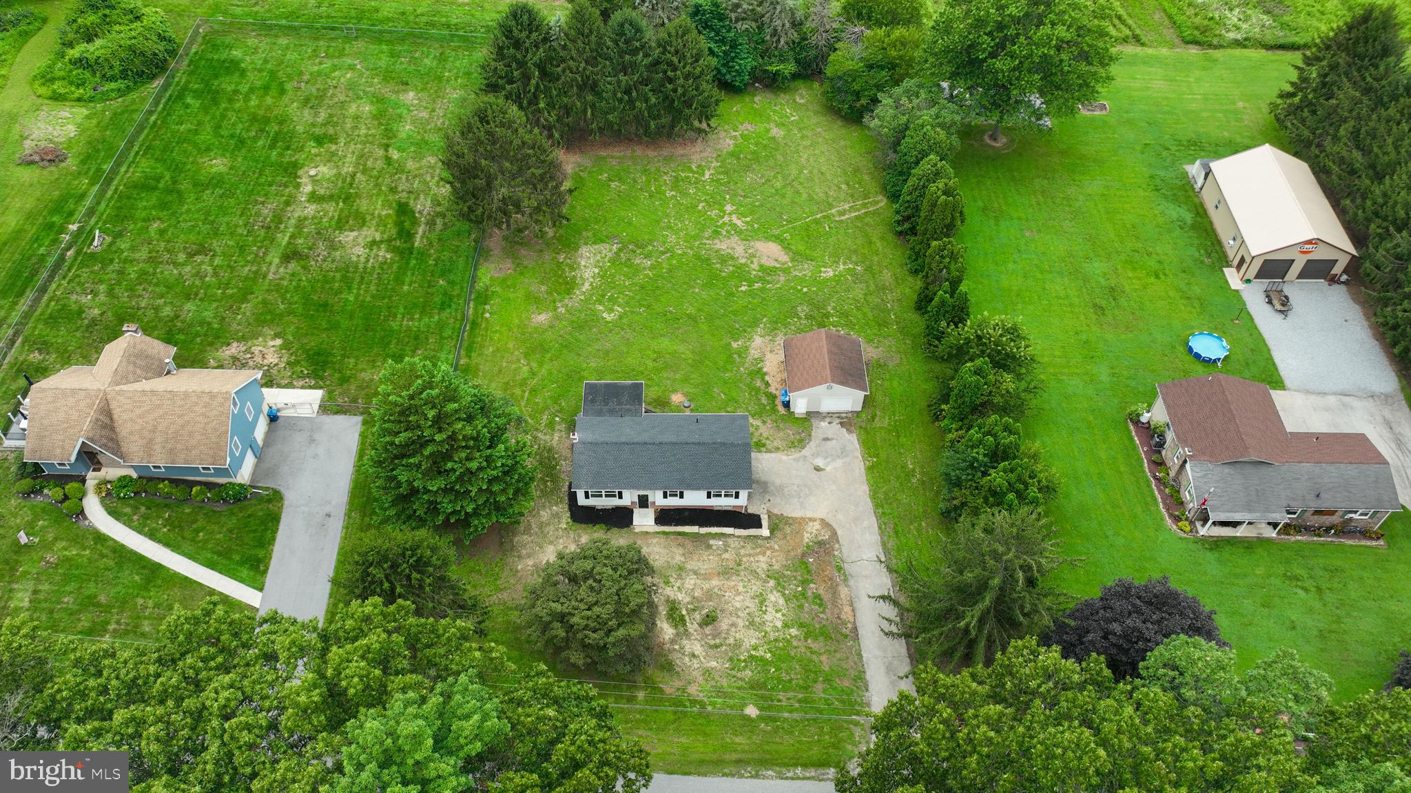 2208 Keeney Road Spring Grove, PA 17362 - Photo 5 of 64 an aerial view of a house with a yard