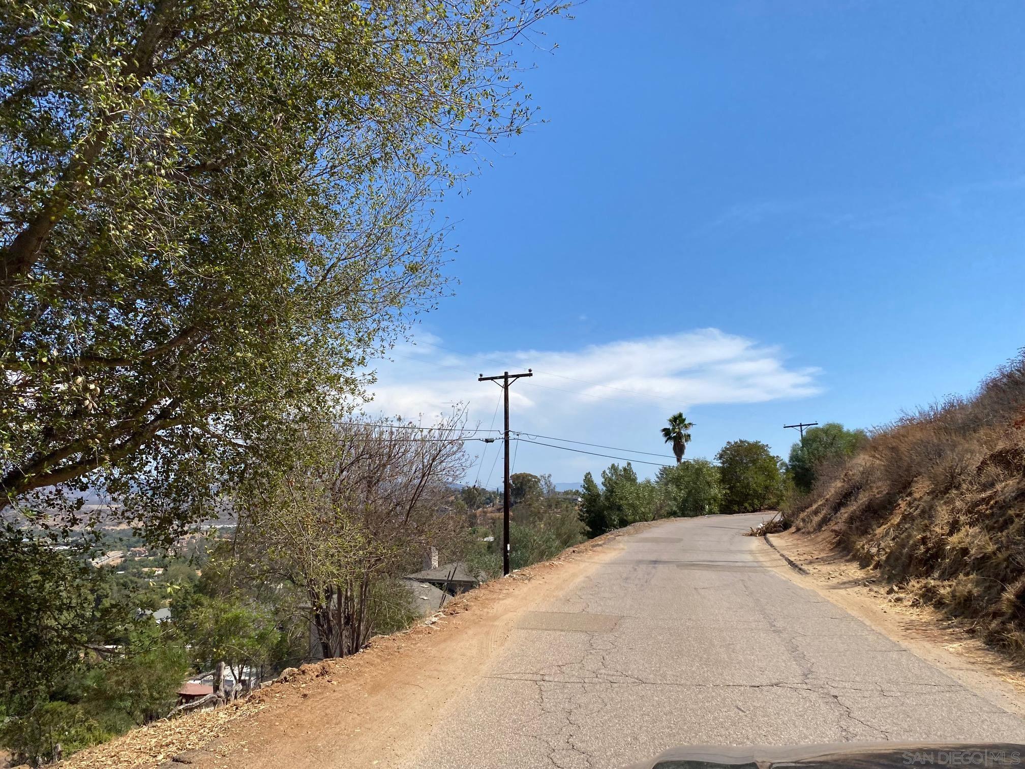 0 Hi Ridge Road Lakeside, CA 92040 - Photo 14 of 18 a view of a road with a yard