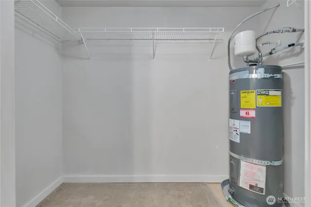 a close view of utility room