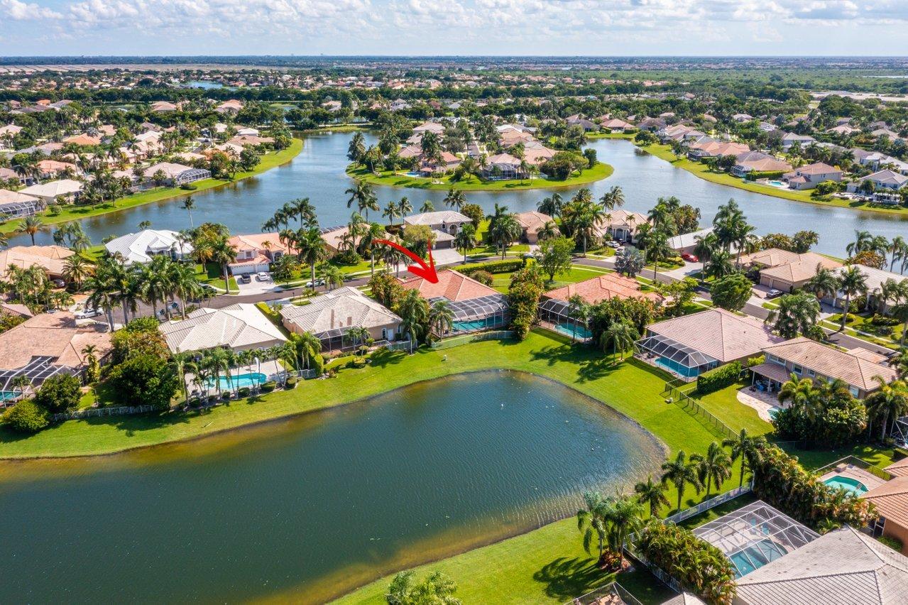 21432 Crestfalls Court Boca Raton, FL 33428 - Photo 30 of 31 an aerial view of residential houses with outdoor space