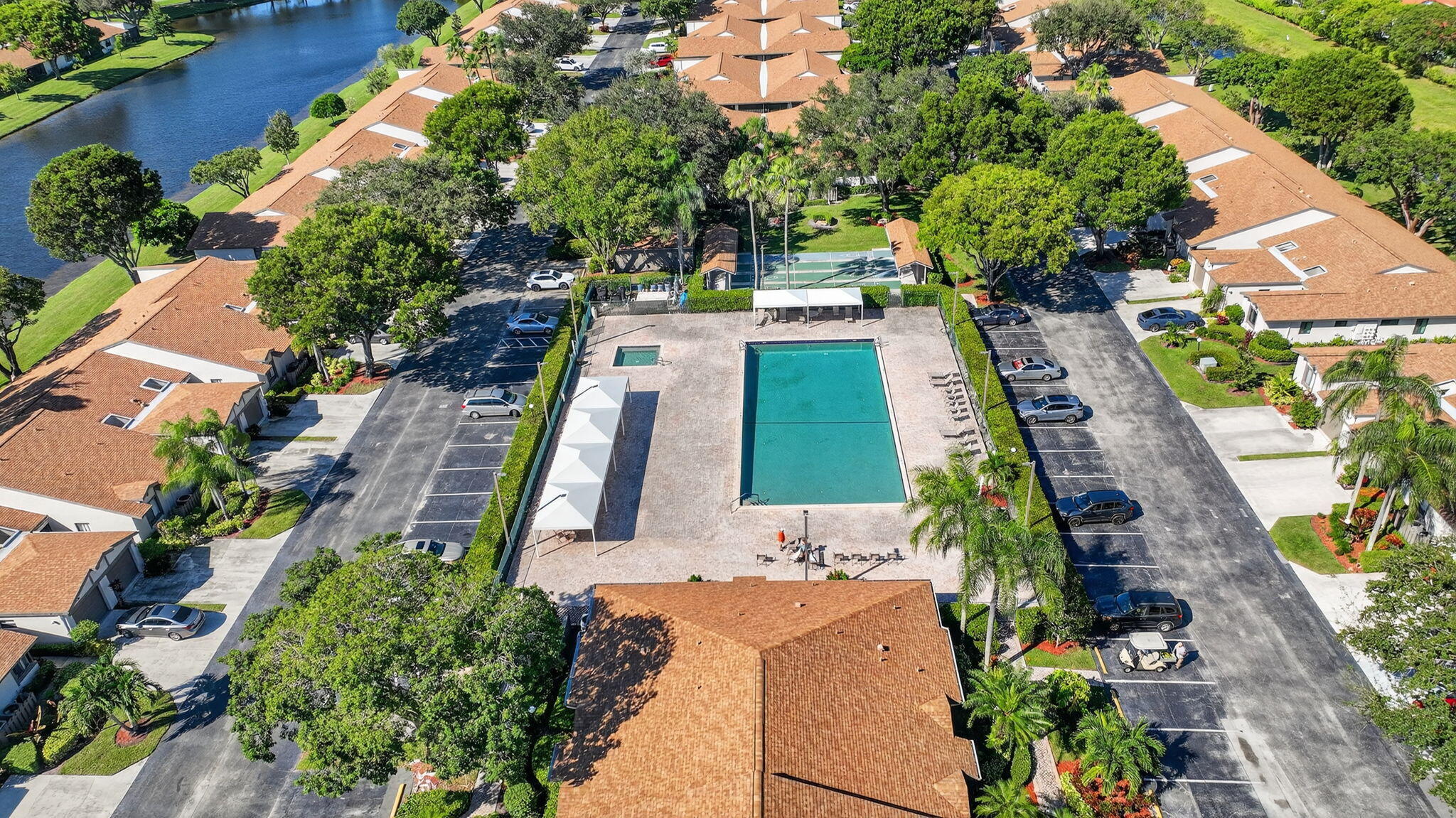 8146 Windgate Drive Boca Raton, FL 33496 - Photo 20 of 24 an aerial view of a house with outdoor space