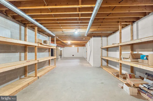 a view of room with furniture