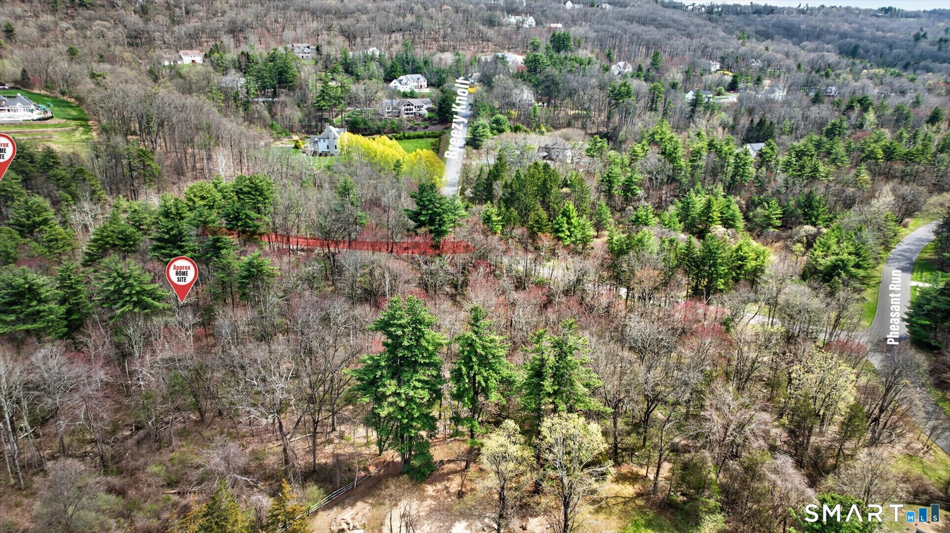 20 Breezy Knoll Avon, CT 06001 - Photo 11 of 17 a view of a garden with houses