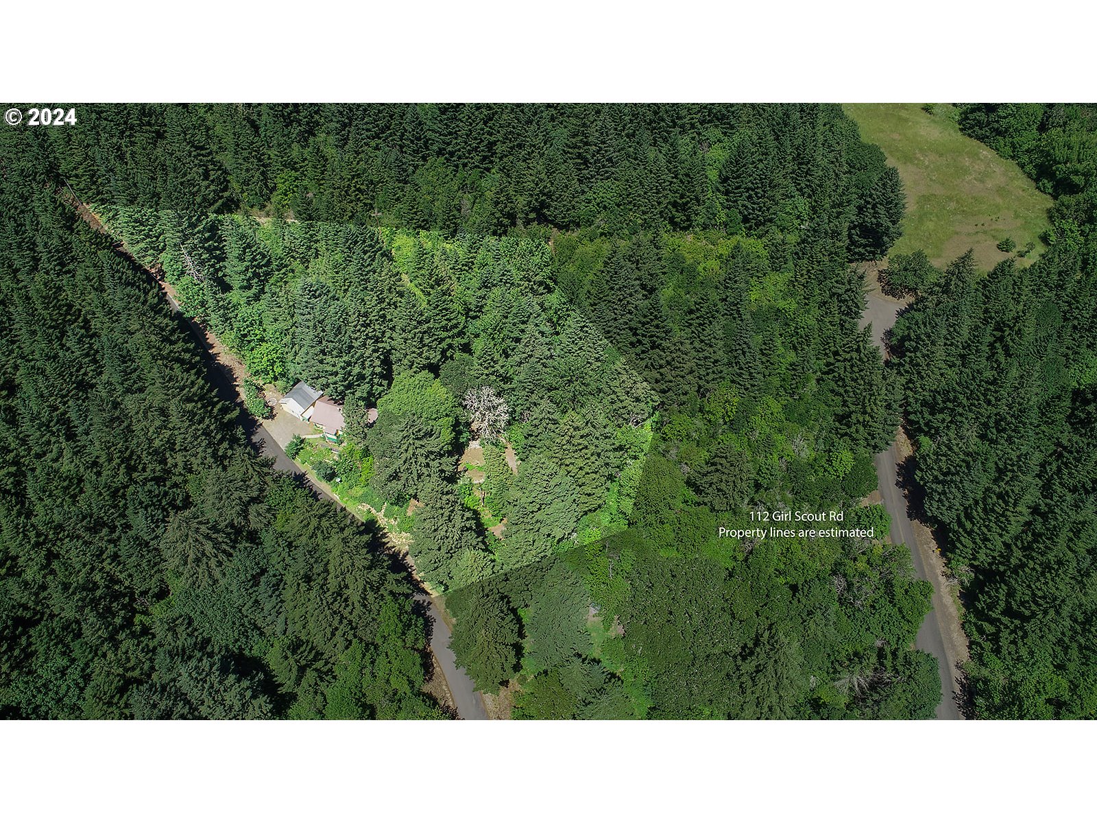 112 Girl Scout Road Stevenson, WA 98648 - Photo 44 of 48 Approximate Property Lines