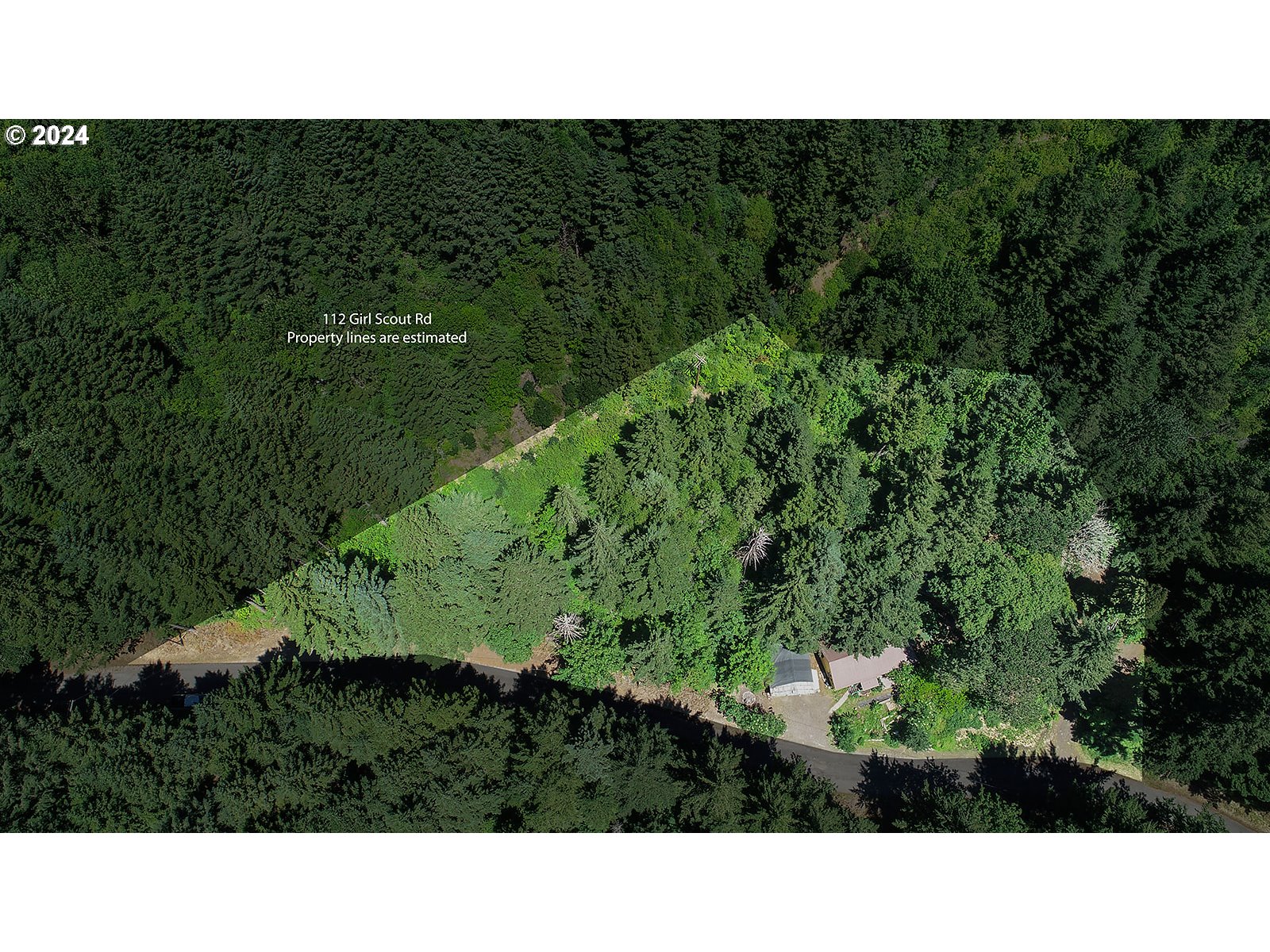 112 Girl Scout Road Stevenson, WA 98648 - Photo 8 of 48 Approximate Property Lines