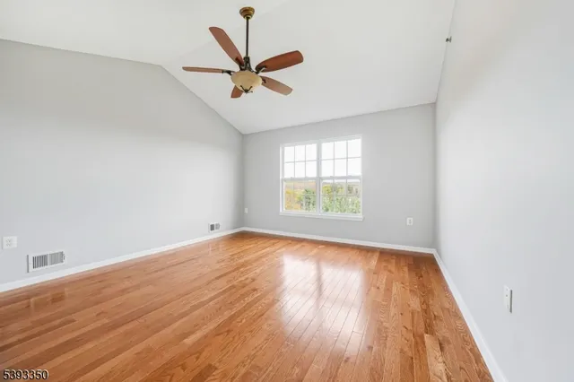 wooden floor in an empty room
