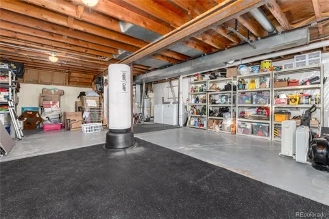 a view of a storage room