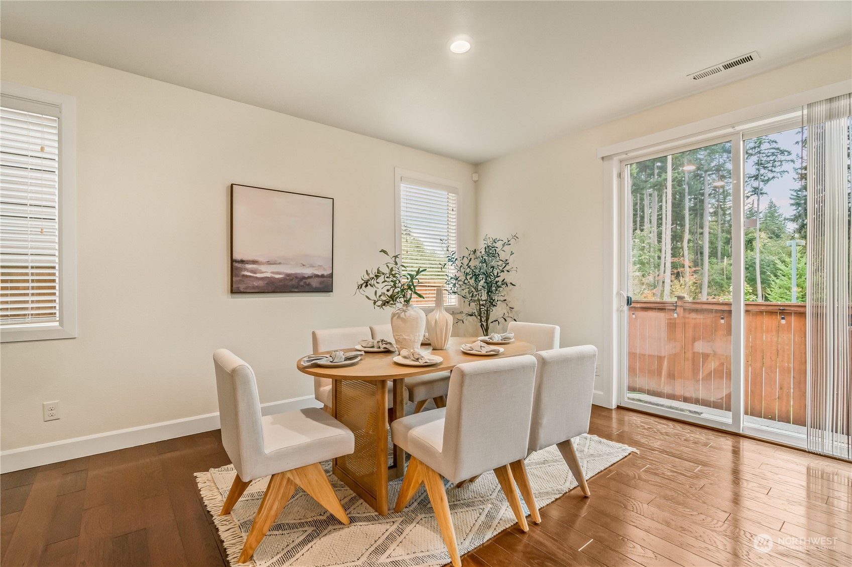 17514 39th Avenue Southeast Bothell, WA 98012 - Photo 17 of 40 a dining room with furniture and wooden floor