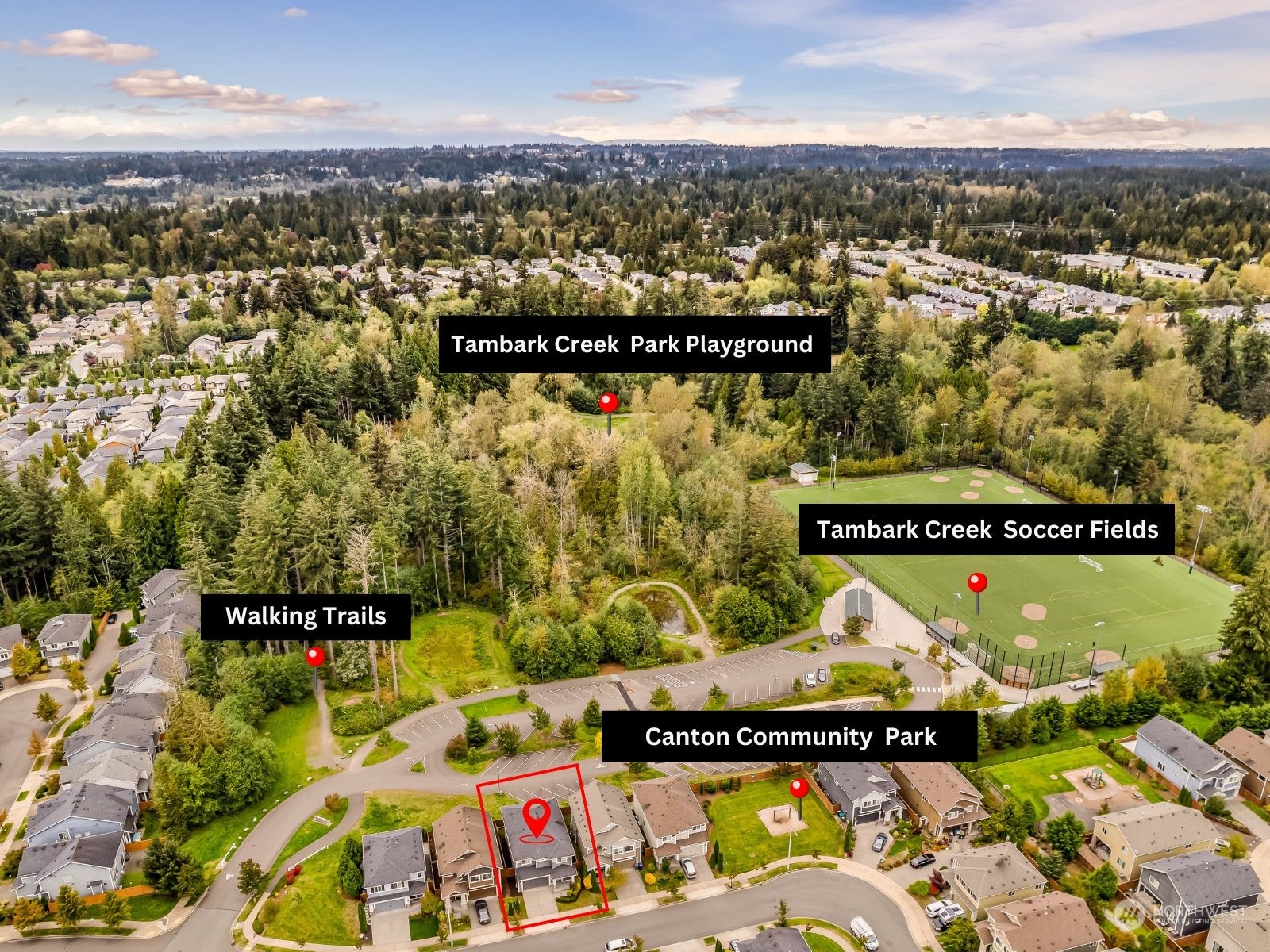 17514 39th Avenue Southeast Bothell, WA 98012 - Photo 40 of 40 an aerial view of a city