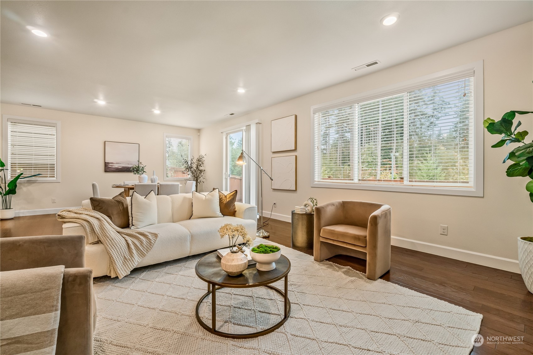 17514 39th Avenue Southeast Bothell, WA 98012 - Photo 9 of 40 a living room with furniture and a large window