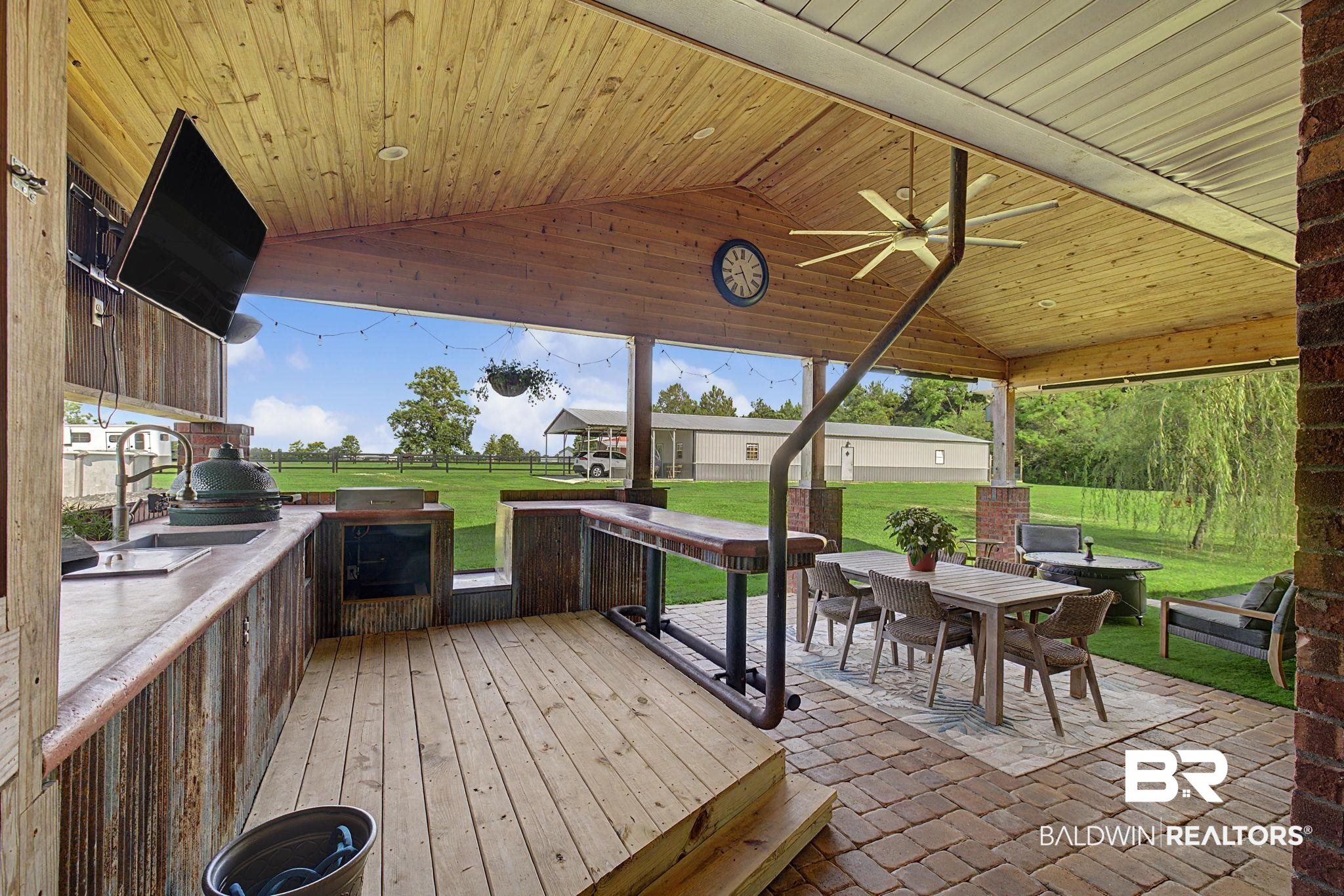 26895 C R Watson Road Robertsdale, AL 36567 - Photo 45 of 89 Outdoor Kitchen