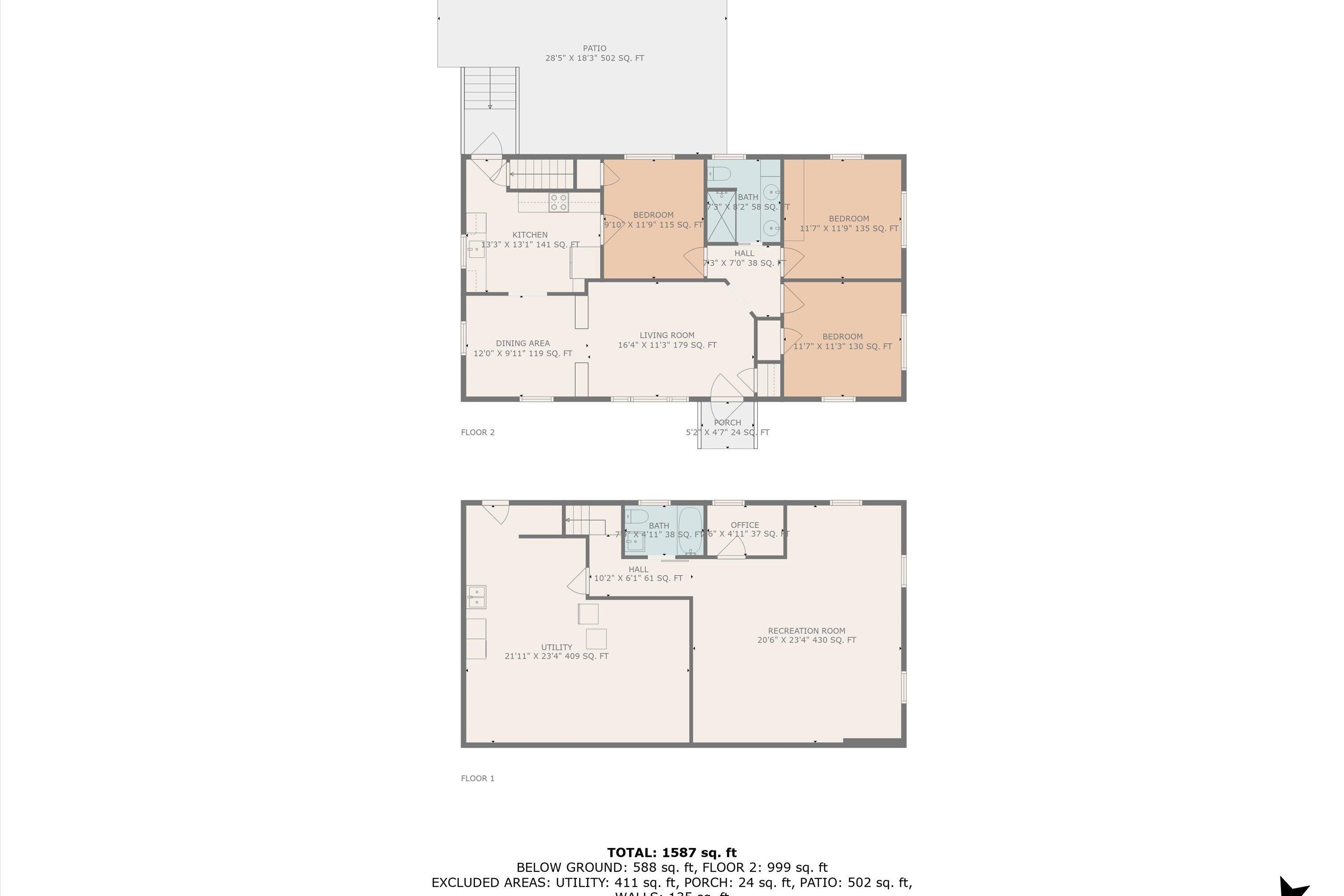 1668 Reece Road Salem, VA 24153 - Photo 47 of 47 46-Floor Plan