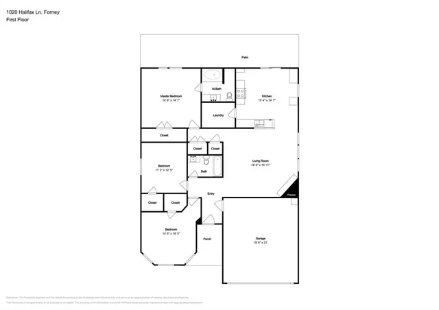 $1,845 | 1020 Halifax Lane, Forney, TX 75126