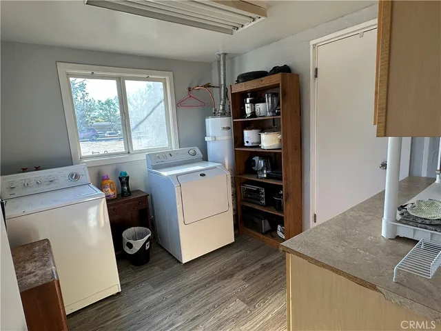 a room with storage and utility