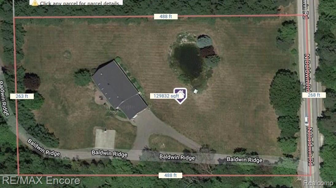 409 North Baldwin Road Oxford, MI 48371 - Photo 80 of 81 Property Measurements.jpg