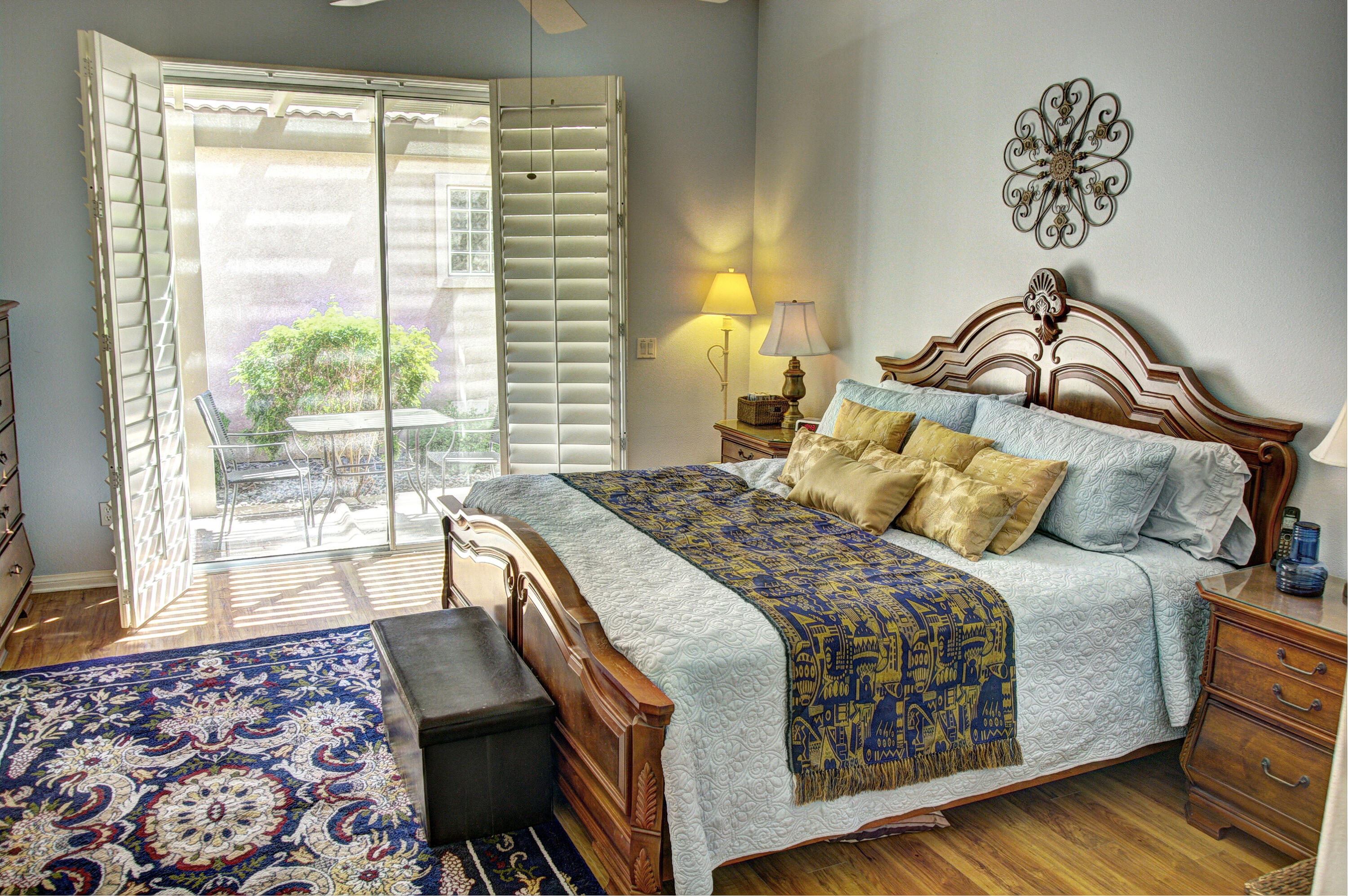 82799 Burnette Drive Indio, CA 92201 - Photo 12 of 36 a bedroom with a bed and a window