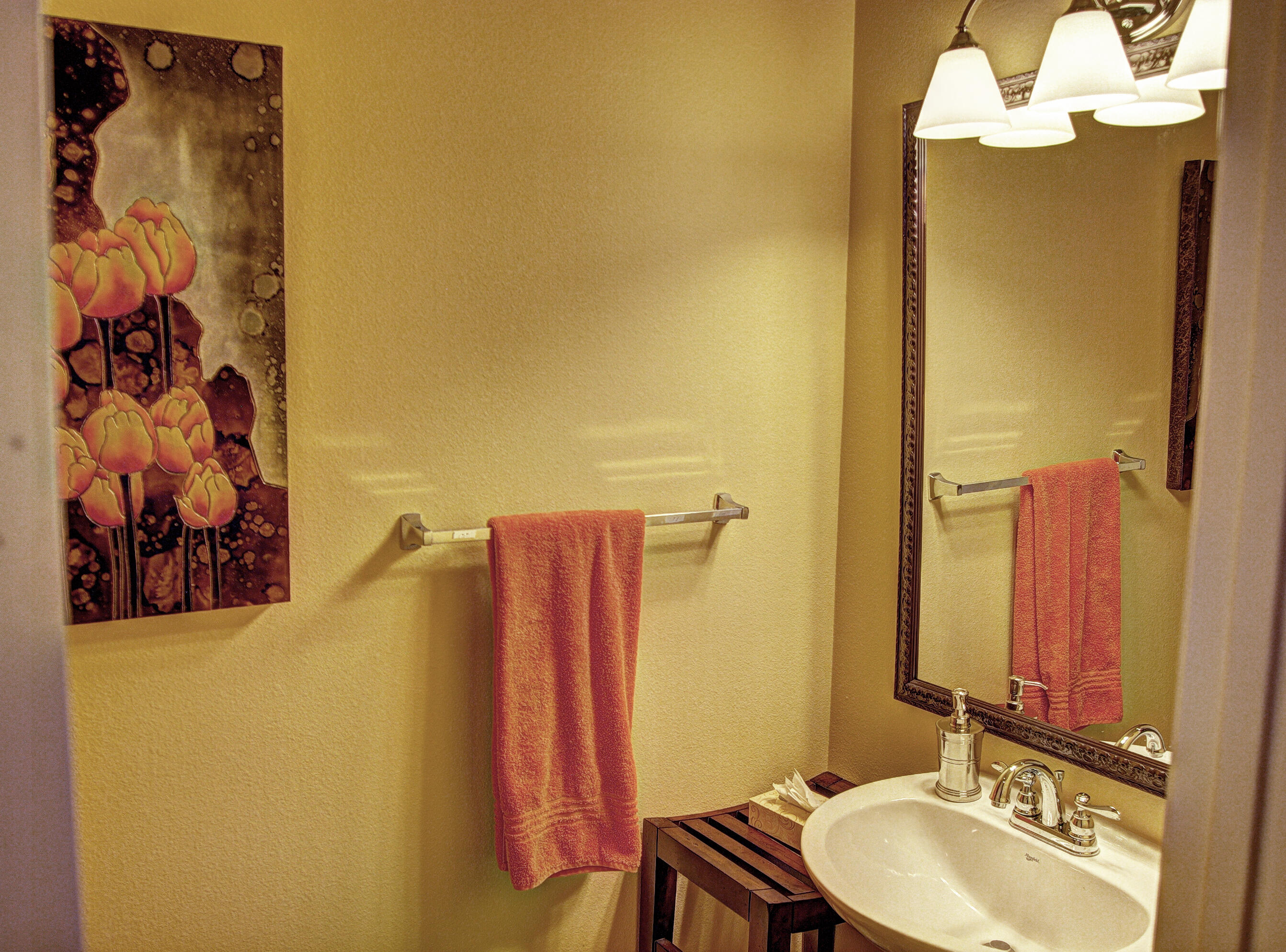 82799 Burnette Drive Indio, CA 92201 - Photo 14 of 36 a bathroom with a sink and a mirror