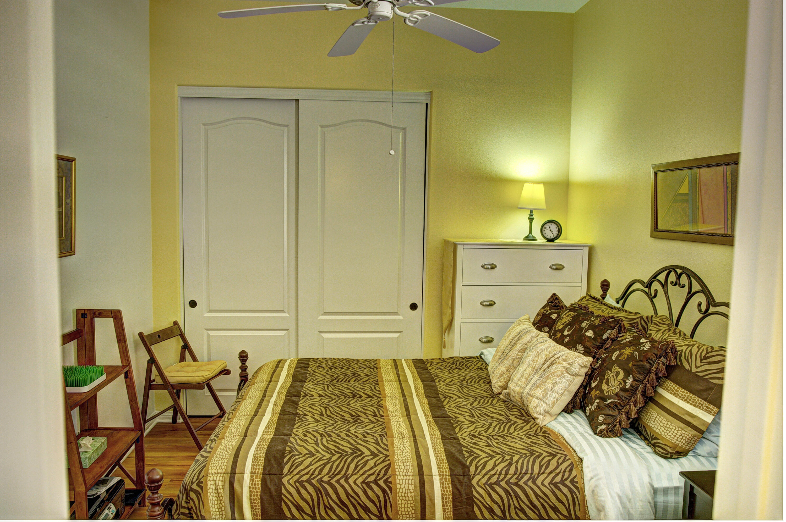 82799 Burnette Drive Indio, CA 92201 - Photo 25 of 36 a bedroom with a bed and a closet