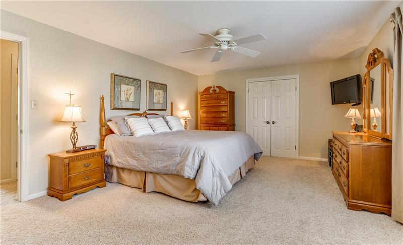 110 Frick Road Pittsburgh, PA 15238 - Photo 11 of 25 Master Bedroom with His & Her Closets & Full Bath