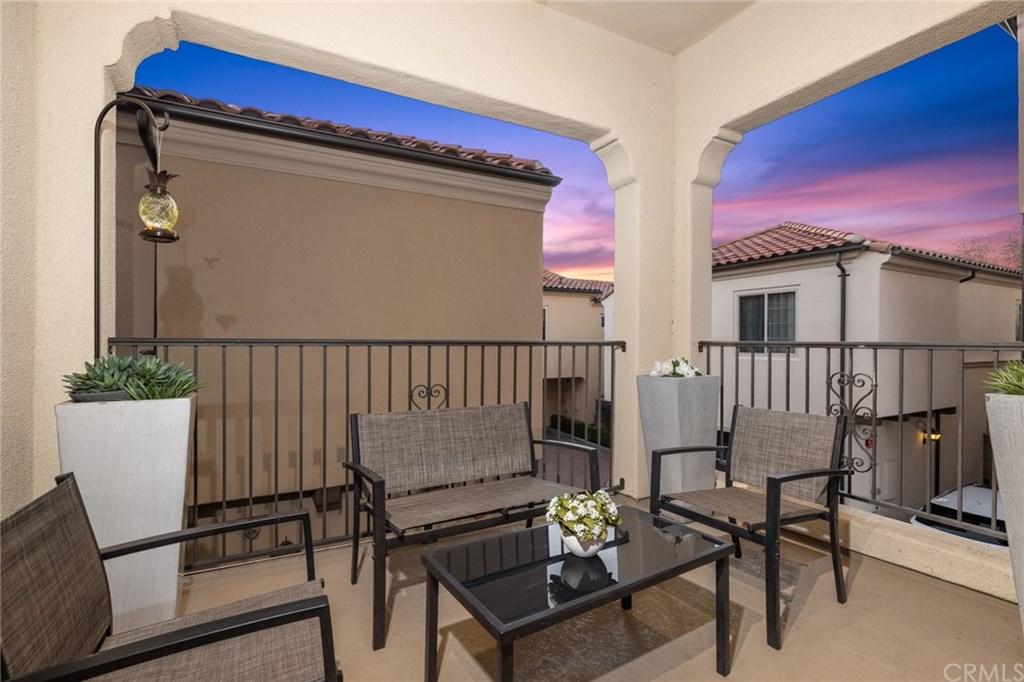 53 Kestrel Irvine, CA 92618 - Photo 26 of 39 Covered deck comes w/ceiling fan & recessed lighting